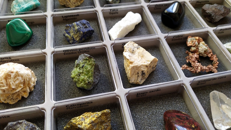 Coleccionar minerales. El criterio sistemático